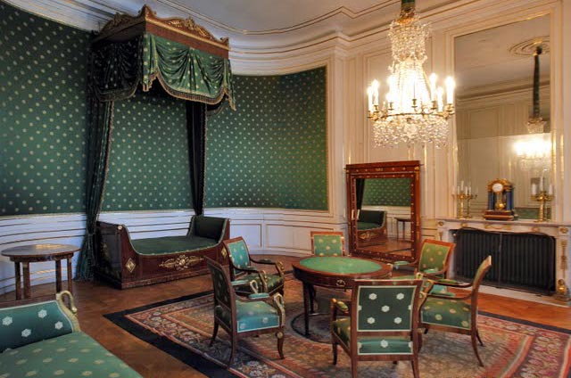 Спальня королевы. Именно тут был рожден будущий король Людвиг ІІ.
